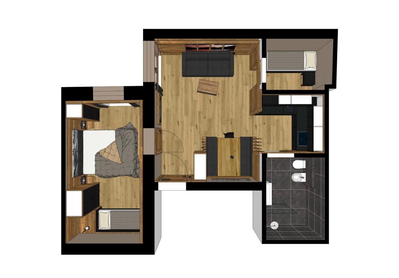 סן קנדידו Appartements Innerkofler Mountain Home מראה חיצוני תמונה