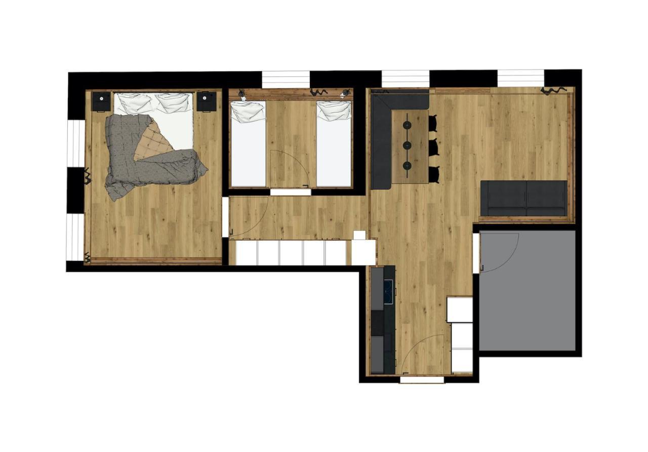 סן קנדידו Appartements Innerkofler Mountain Home מראה חיצוני תמונה