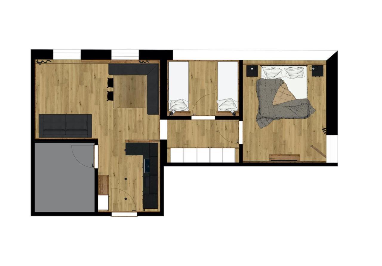 סן קנדידו Appartements Innerkofler Mountain Home מראה חיצוני תמונה